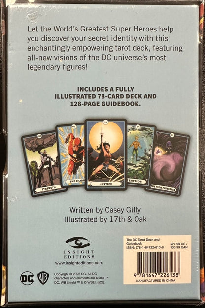 DC Tarot Card Deck & Guidebook - KOOLTHINGS