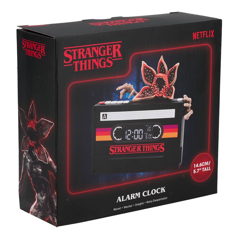 Stranger Things 5 Demogorgon Cassette Alarm Clock - KOOLTHINGS