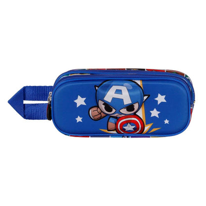 Captain America Punch - 3D Double Pencil Case - KOOLTHINGS