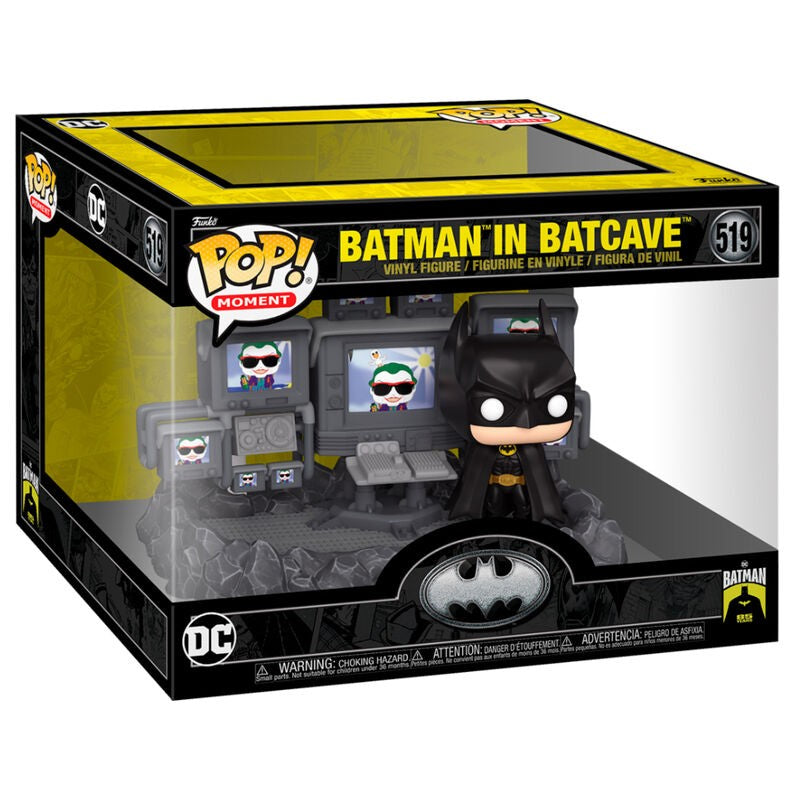 Funko Pop! Moments: BM 85th - Batman In Batcave - Batman 1989 - Collectable Vinyl Figure