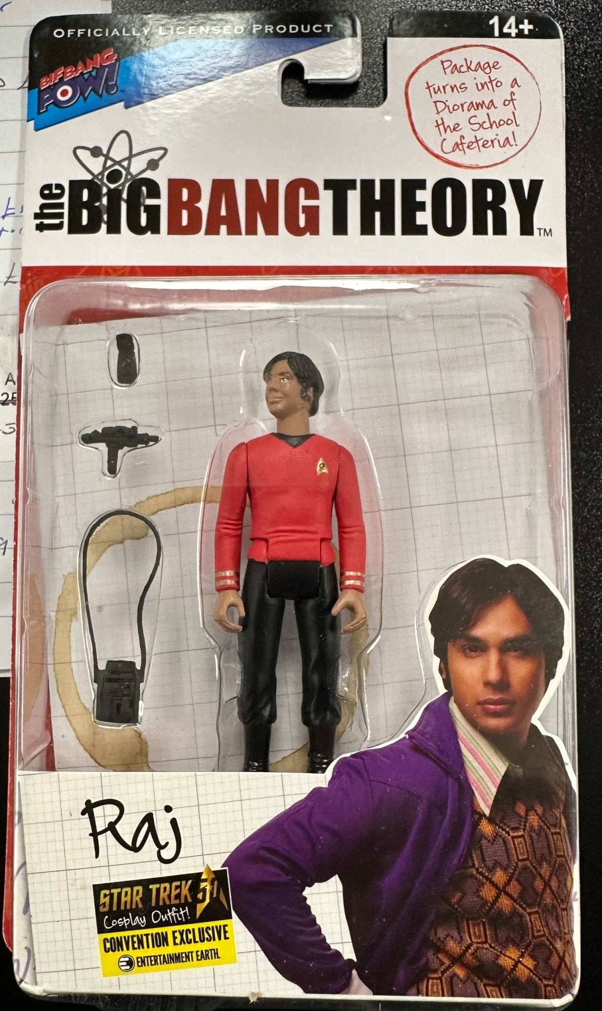 Big Bang Theory Star Trek Uniform Raj - KOOLTHINGS
