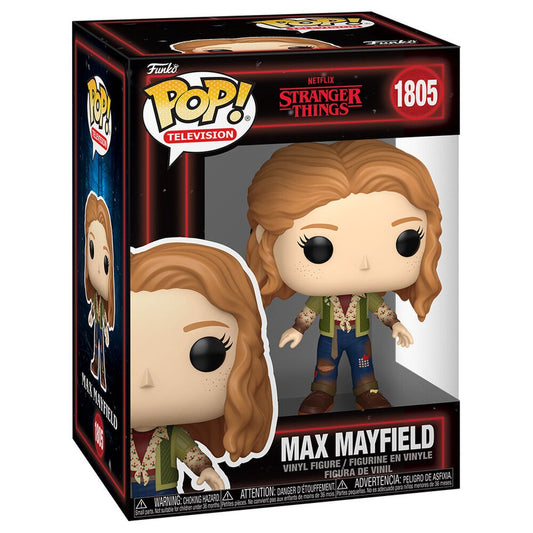 Funko Pop! vinyl figure packaging of Max Mayfield from Stranger Things