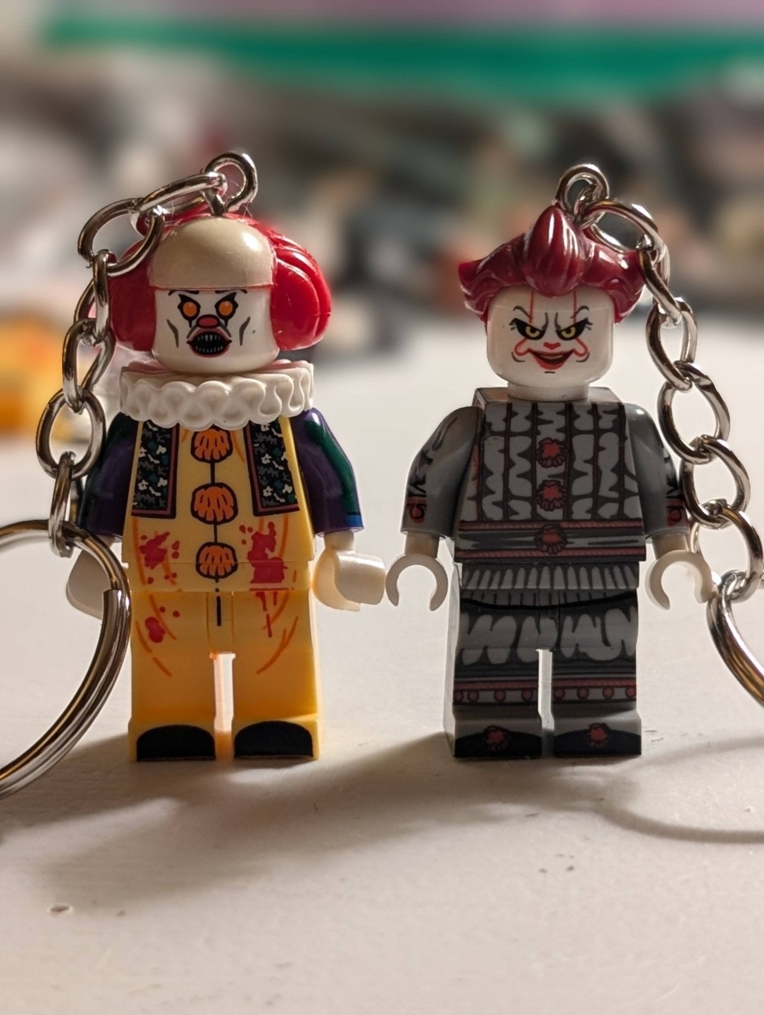 Horror Inspired Minifigure Keychains Movie Characters - KOOLTHINGS
