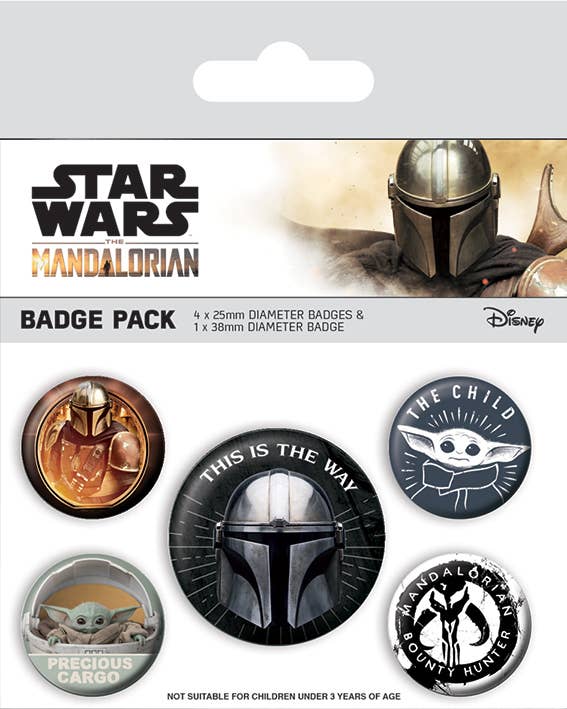 Star Wars: the Mandalorian (This Is the Way) Badge Pack - KOOLTHINGS