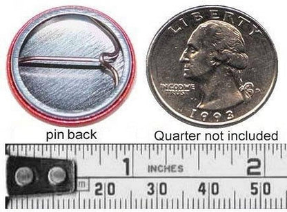 1990s tv shows 1" inch (25mm) button pins 90s cartoons