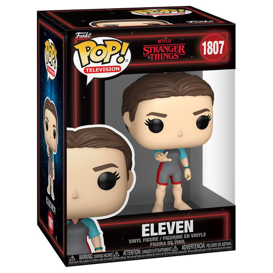 Funko Pop! Eleven figure packaging from Stranger Things