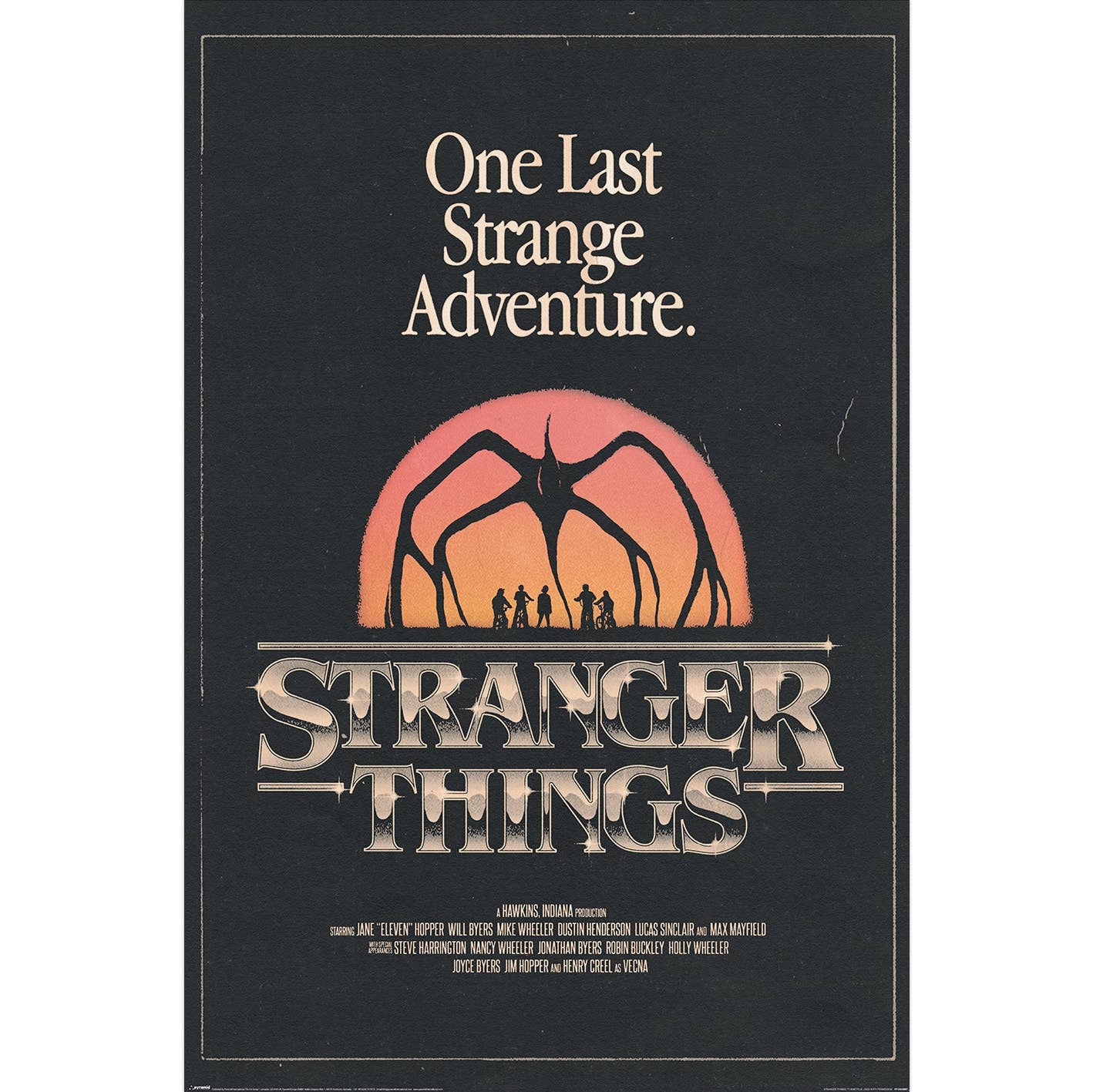 Stranger Things Season 5 (Mind Flayer) 61x91.5cm Maxi Poster - KOOLTHINGS