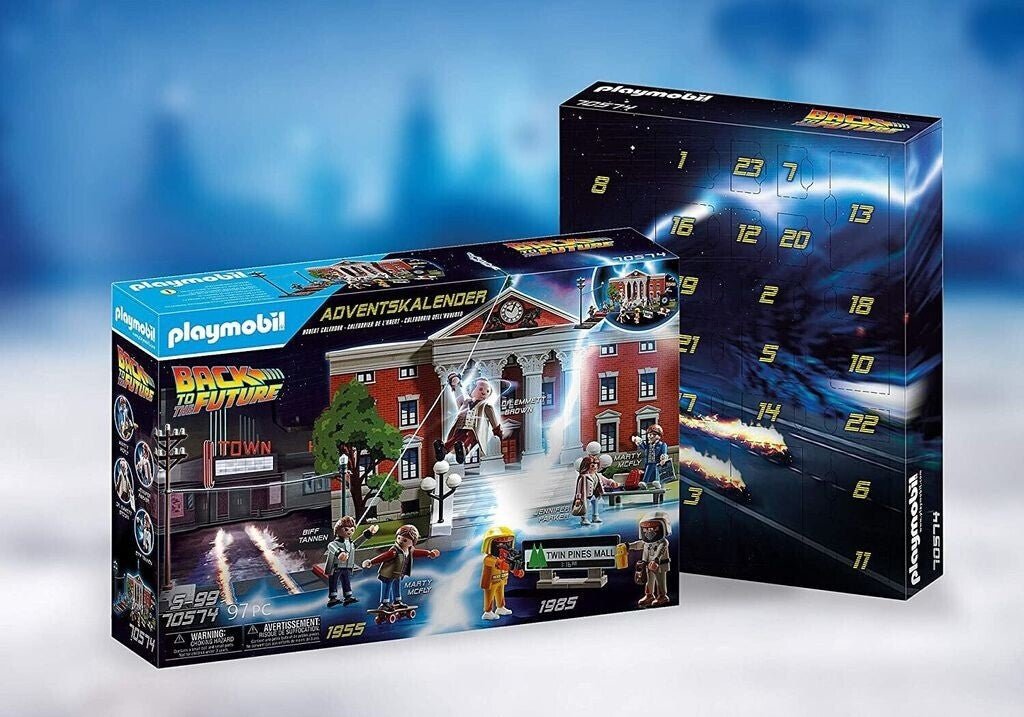 Playmobil BTTF Clock Tower Calendar - KOOLTHINGS