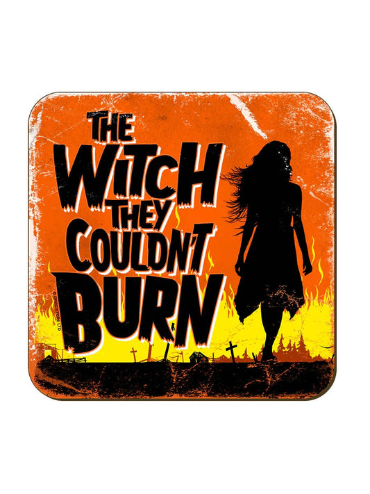 The Witch They Couldn't Burn Coaster - KOOLTHINGS