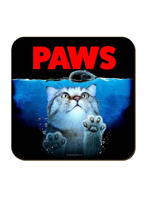 Paws Horror Cats Coaster - KOOLTHINGS