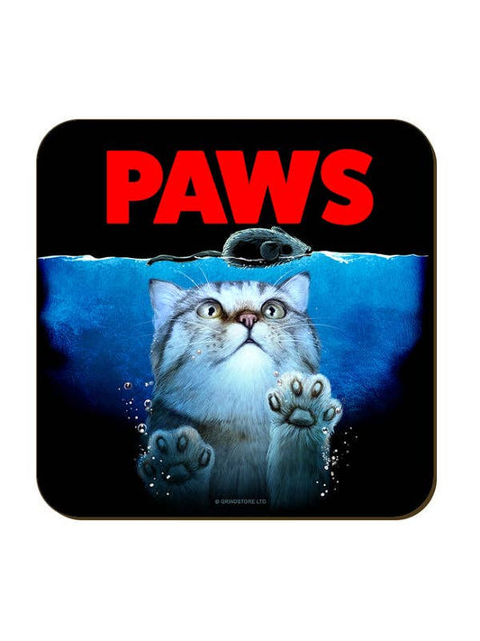 Paws Horror Cats Coaster - KOOLTHINGS