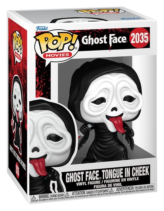 Scream POP! Vinyl Figure Ghost Face with Tongue 9 cm 2035 - KOOLTHINGS