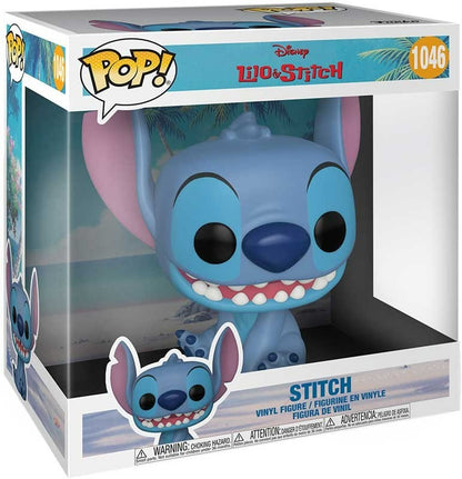 Funko Pop! Stitch vinyl figure in packaging with Lilo & Stitch branding