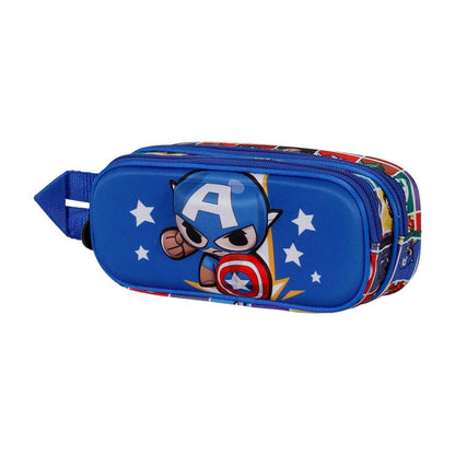 Captain America Punch - 3D Double Pencil Case - KOOLTHINGS