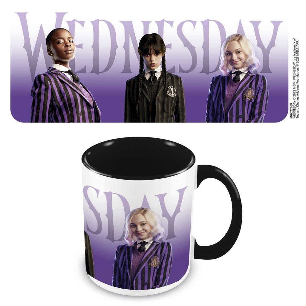 Wednesday (Nevermore Students) Black Coloured - Inner Mug - KOOLTHINGS
