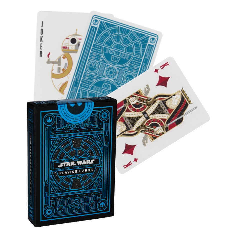 Star Wars Light Side Cards (Blue) Theory11 - KOOLTHINGS