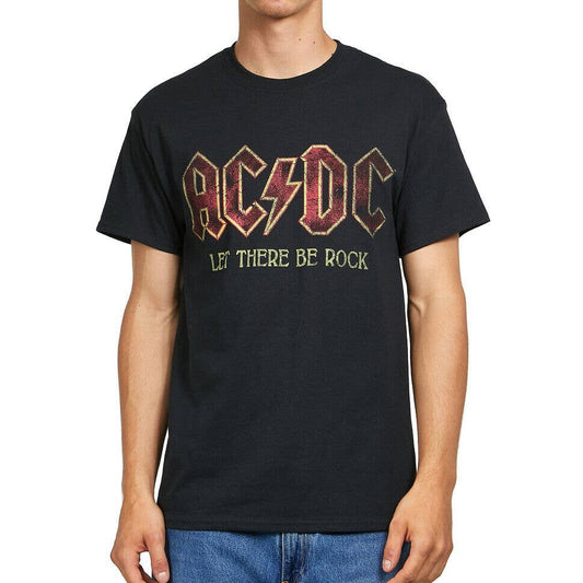AC/DC - Sounds Light Drums Guitar T-shirt New
