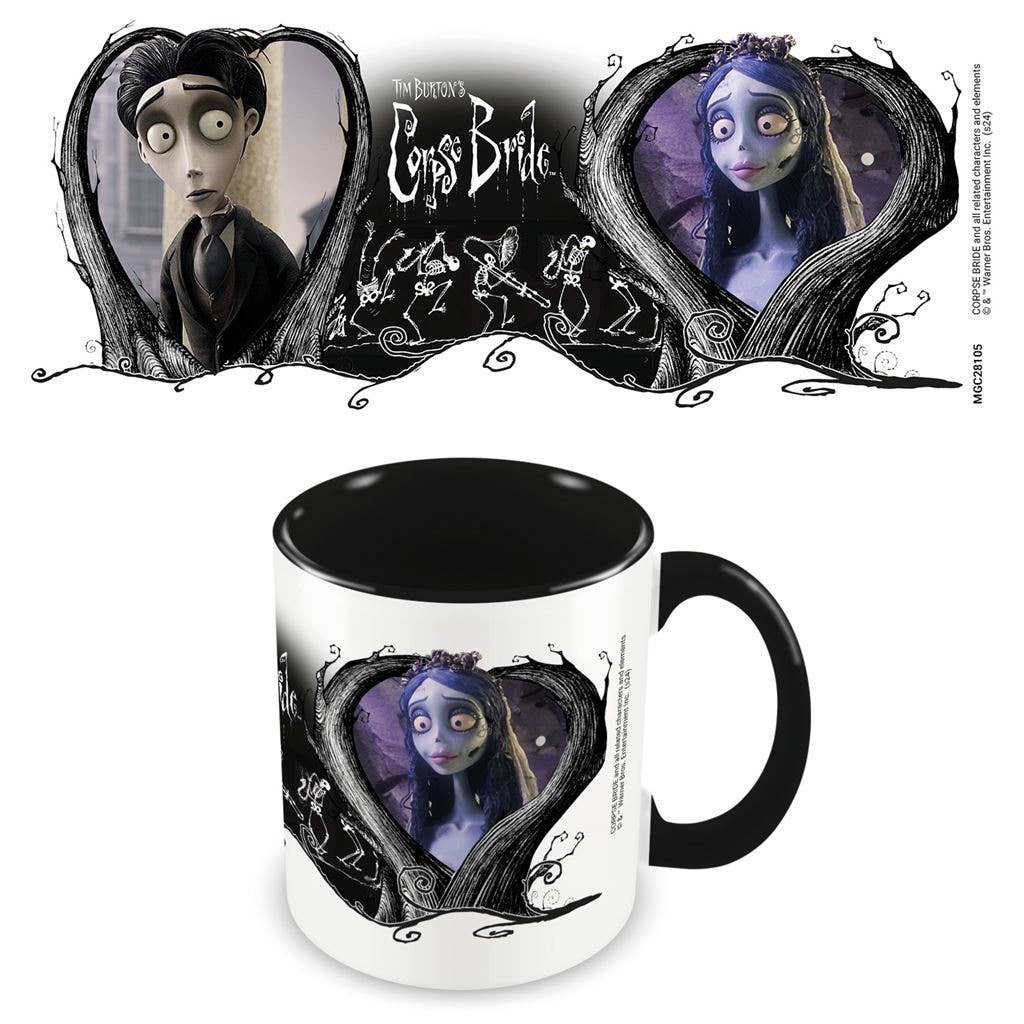 The Corpse Bride (Frames) Black Coloured - Inner Mug - KOOLTHINGS