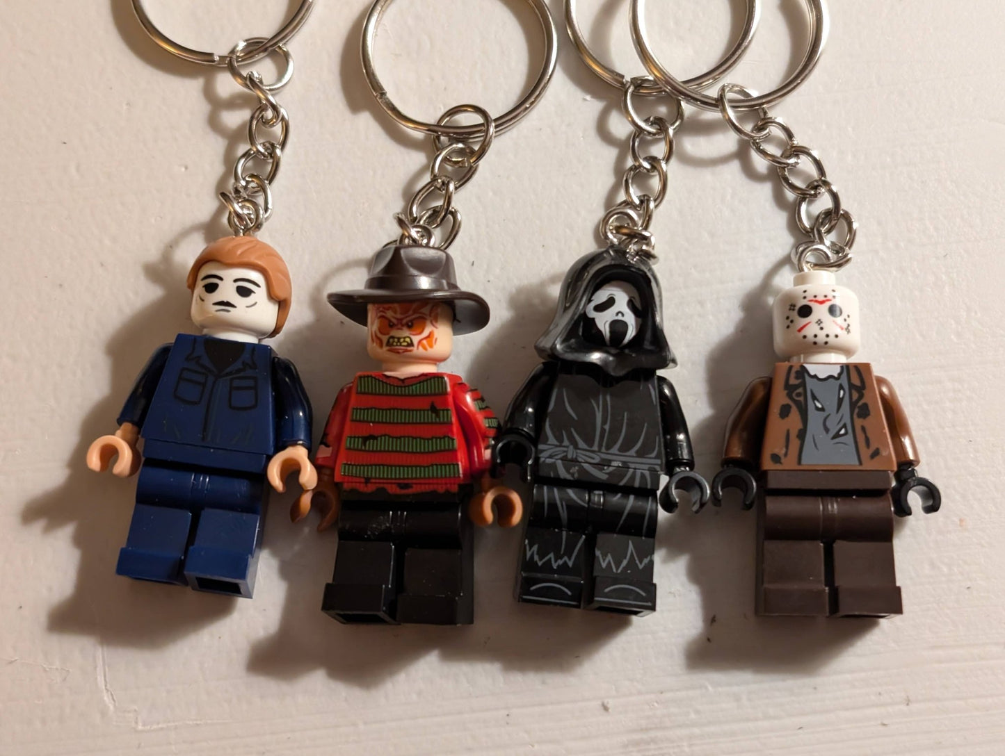 Horror Inspired Minifigure Keychains Movie Characters - KOOLTHINGS