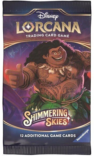 Disney Lorcana Trading Card Game - Set 5 Shimmering Skies Booster Pack - KOOLTHINGS