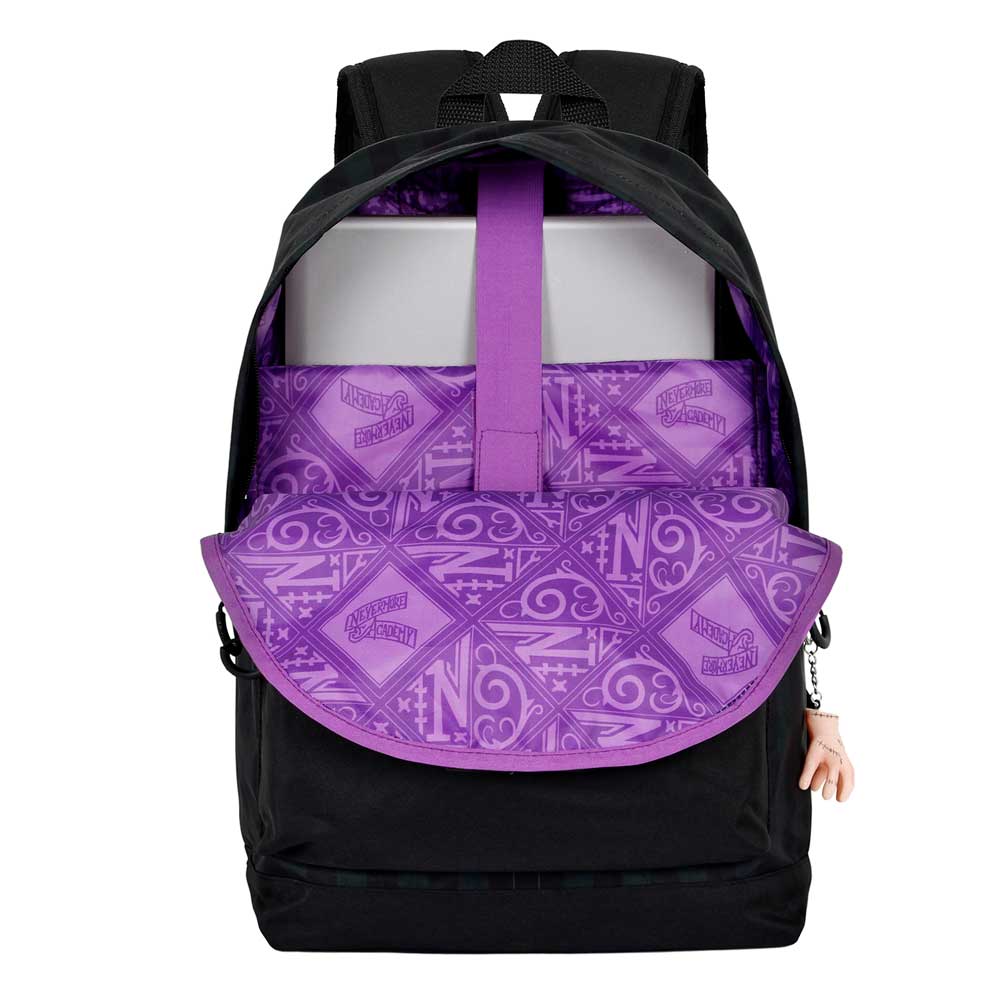 Wednesday Uniform - FAN HS Backpack 2.0, Black - KOOLTHINGS