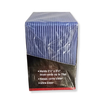 Ultra Pro - Clear Extra Thick Toploaders (75PT) 3" x 4", 25 pcs. - KOOLTHINGS