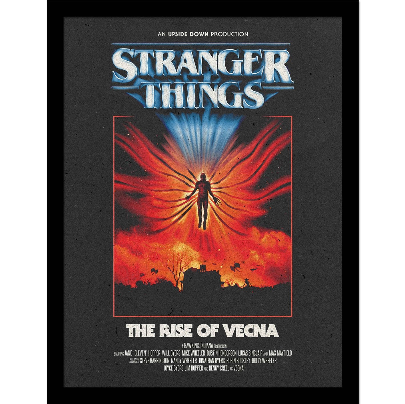 Stranger Things Season 5 (The Rise of Vecna) 30x40cm Print - KOOLTHINGS