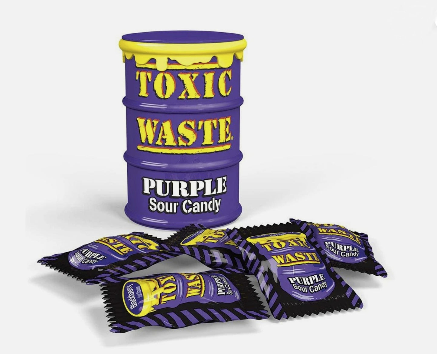 Toxic Waste Purple Candy Sweets Mega Sour Arrival - Just Out - KOOLTHINGS