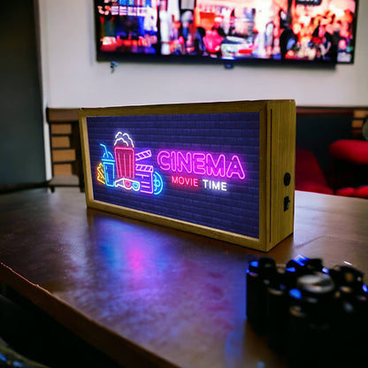 Light Box Home Cinema Movie Time