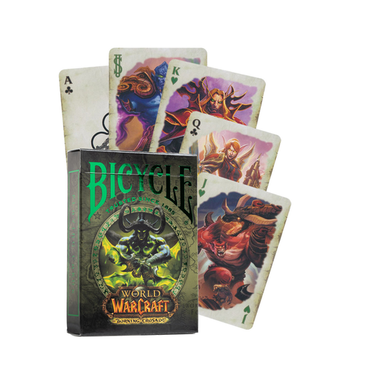 Bicycle World Of Warcraft Burning Crusade Playing Cards - KOOLTHINGS