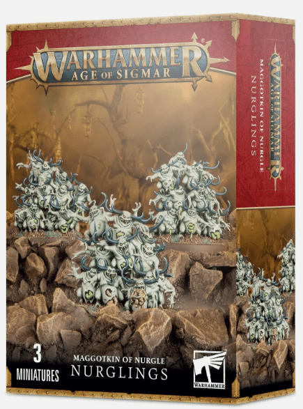 Age of Sigmar Maggotkin of Nurgle Nurglings - Games Workshop - Warhammer - KOOLTHINGS