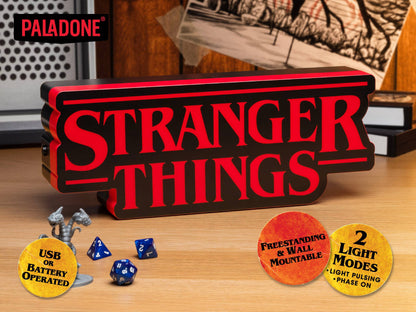 Stranger Things Shaped Logo Light V2 - KOOLTHINGS
