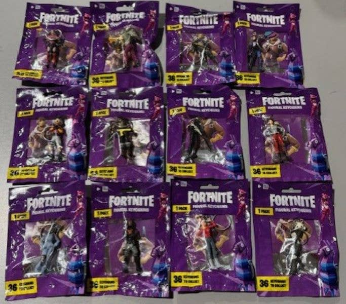 Fortnite 3" Figurine Keychain - Assorted - KOOLTHINGS