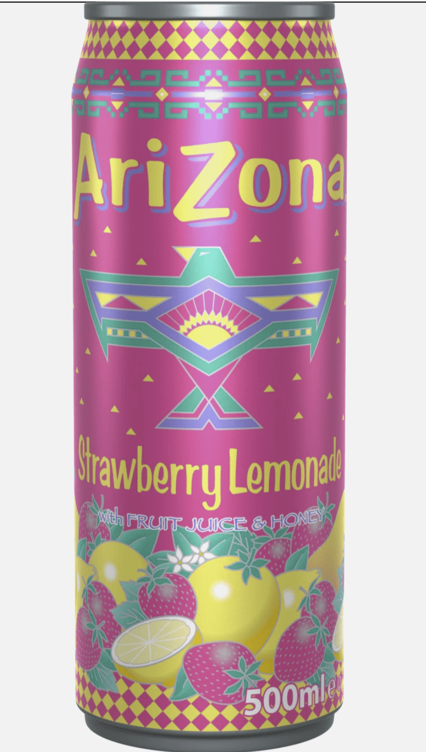 Arizona Strawberry Lemonade 500ml - KOOLTHINGS