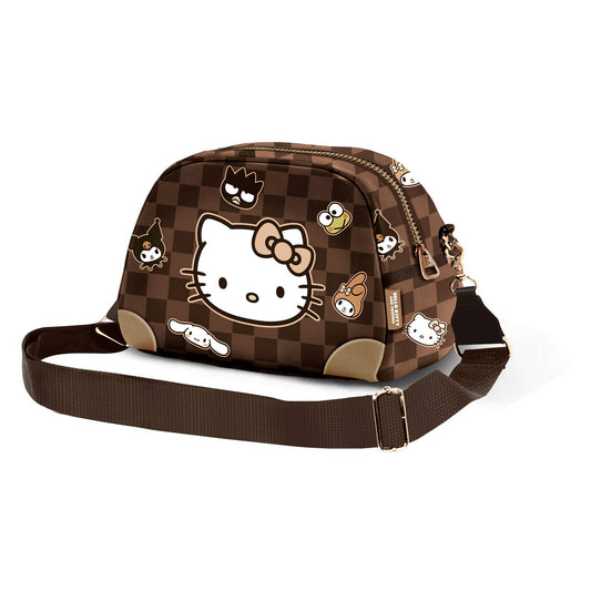 Hello Kitty Squares - Bowling Lite Crossbody Bag - KOOLTHINGS