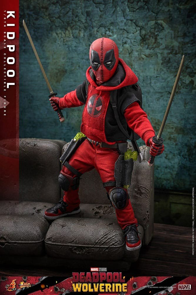 Deadpool & Wolverine Movie Masterpiece Action Figure 1/6 Kidpool 22 cm - KOOLTHINGS
