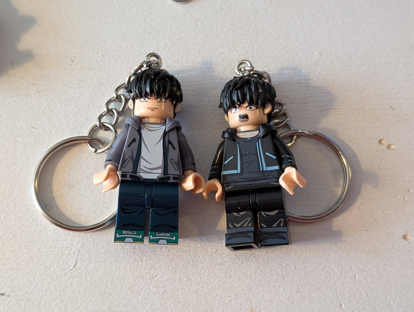 Anime and Manga Inspired Minifigure Keychains - KOOLTHINGS