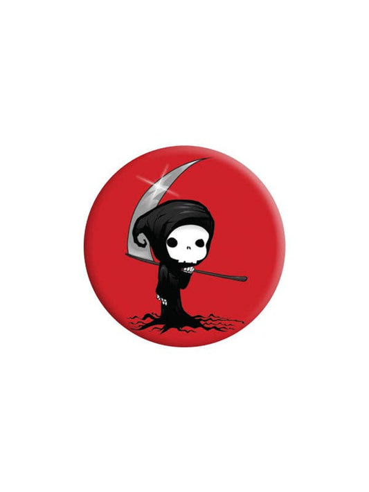 Cute Grim Reaper 25mm Badge - KOOLTHINGS