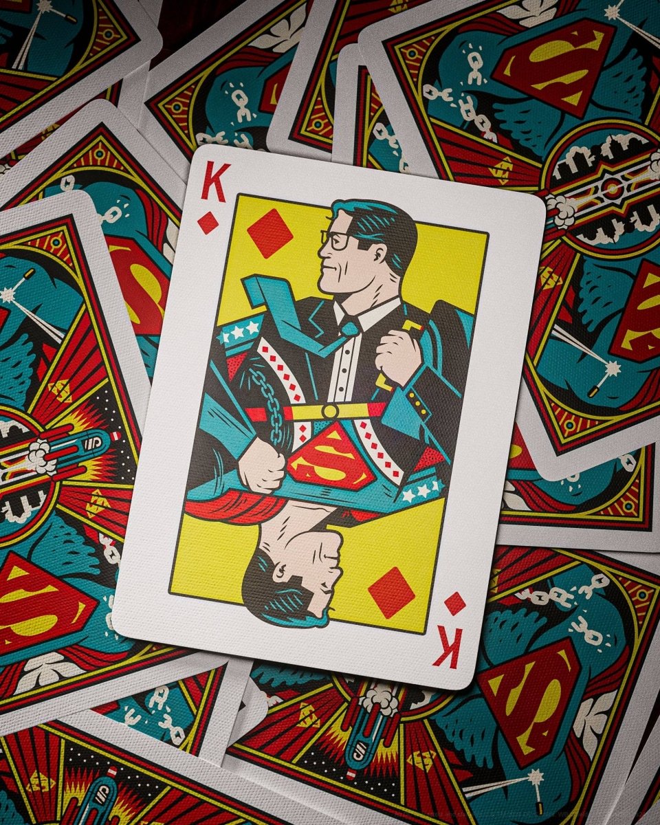 Superman Playing Cards Theory11 - KOOLTHINGS