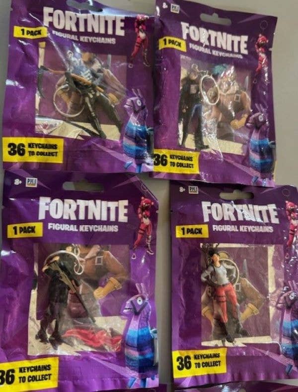 Fortnite 3" Figurine Keychain - Assorted - KOOLTHINGS