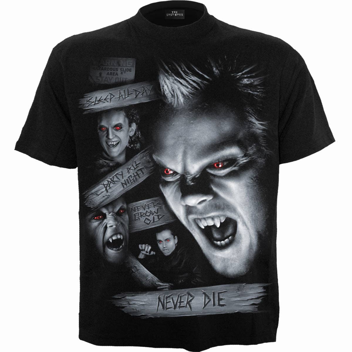THE LOST BOYS - NEVER DIE - T-Shirt Black - KOOLTHINGS