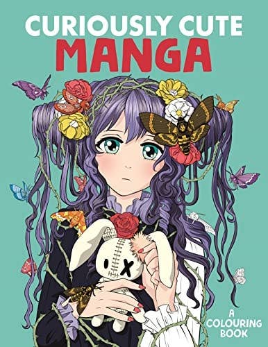 Curiously Cute Manga: A Colouring Book - KOOLTHINGS