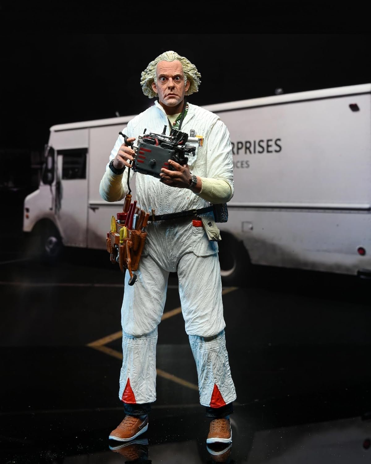 Back to the Future (1985) Doc Brown (Hazmat Suit) NECA - 7” Scale Ultimate Action Figure - KOOLTHINGS