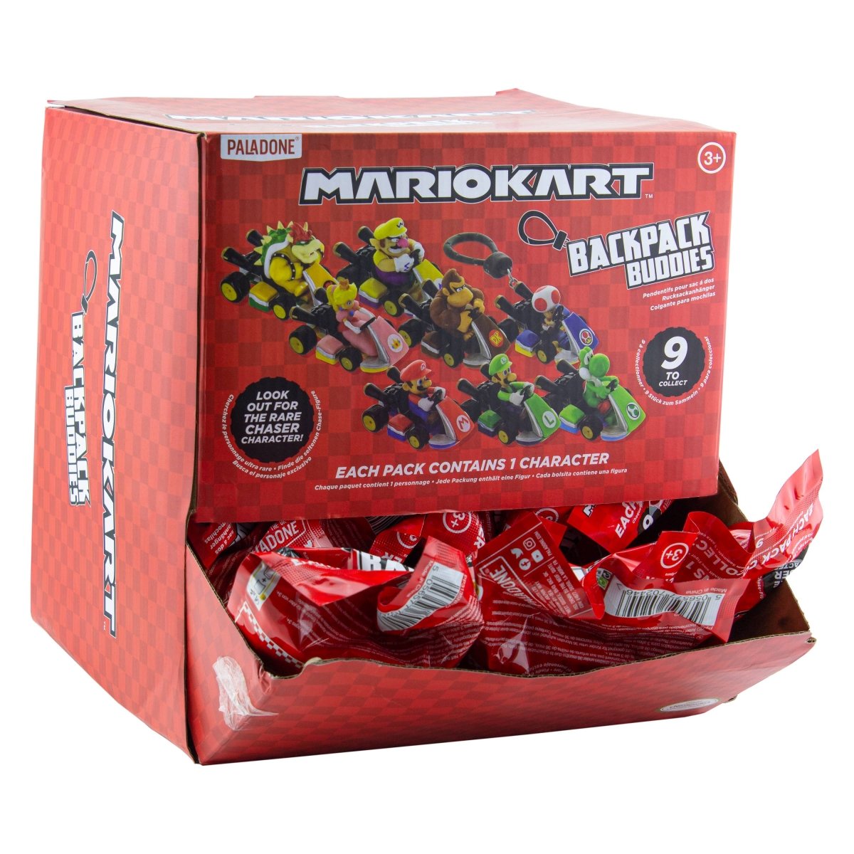 Mario Kart Backpack Buddies CDU of 24pcs - KOOLTHINGS