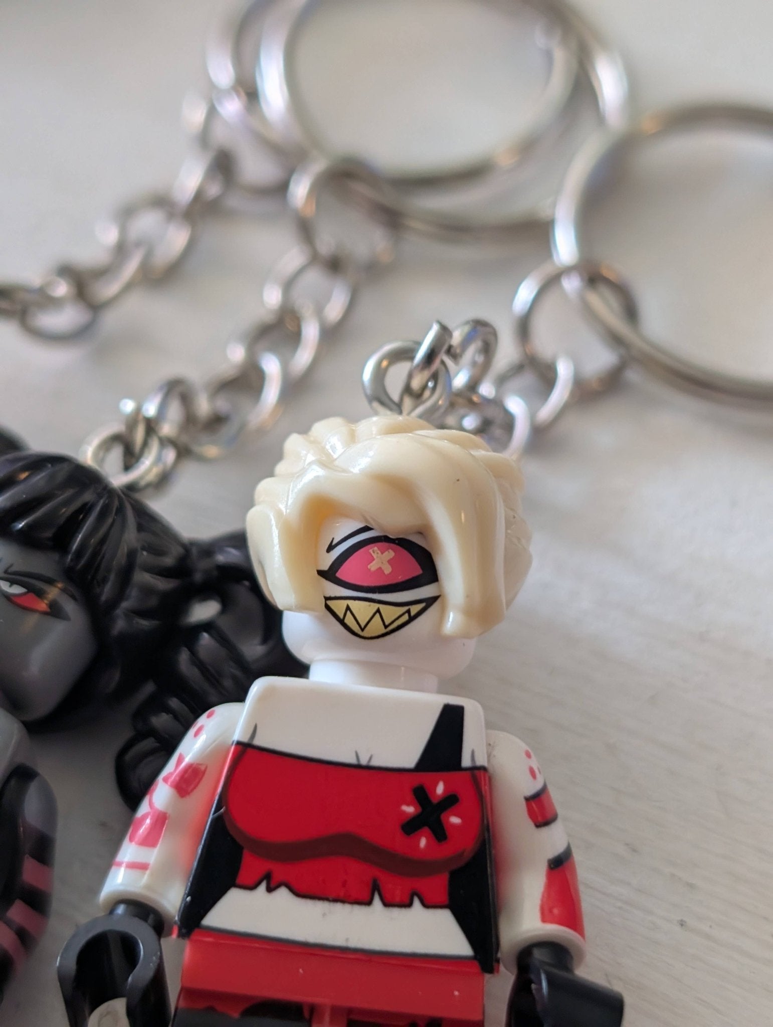 Hazbin Hotel Inspired Minifigure Keychains - KOOLTHINGS