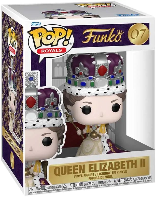 FUNKO POP PREMIUM: QEII100TH - QUEEN ELIZABETH II - KOOLTHINGS