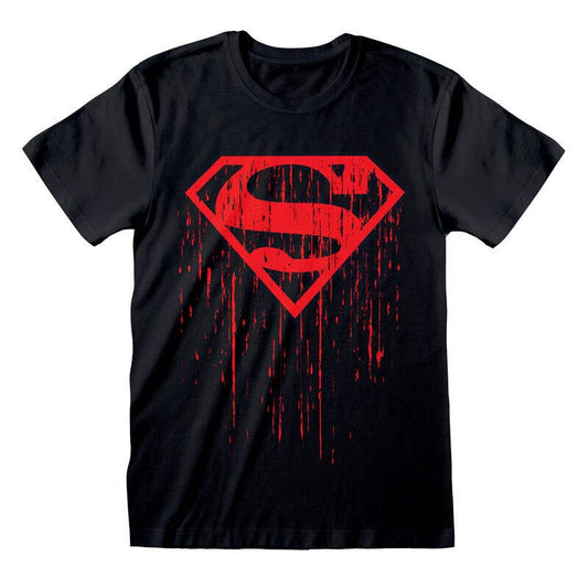Superman - Dripping Symbol - T-Shirt - KOOLTHINGS