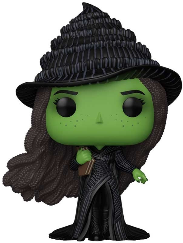 Funko Pop! vinyl figure of a witch with green face and black hat on a white background