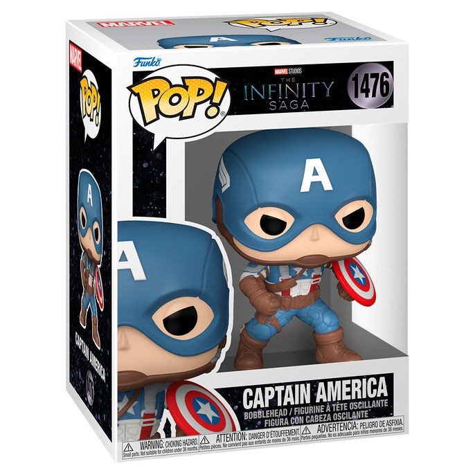 POP figure Marvel Infinity Saga Captain America 1476 - KOOLTHINGS