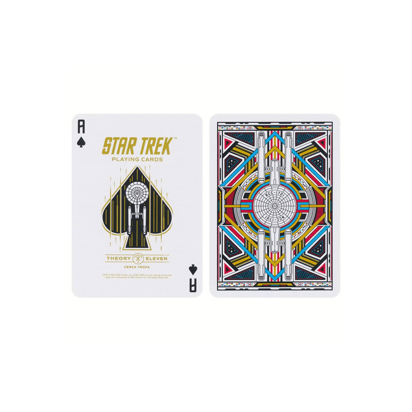 Star Trek Light Edition Playing Cards Theory11 - KOOLTHINGS